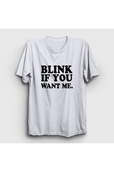 Presmono Γυναικείο Λευκό Blink If You Want Me Eastbound And Down T-Shirt 570848tt