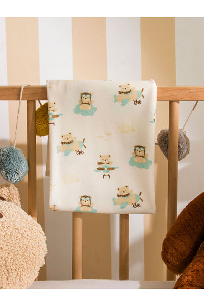 LC Waikiki Timeless Recommendations from Timeless Store |   Printed Baby Boy Blanket 75X90 cm