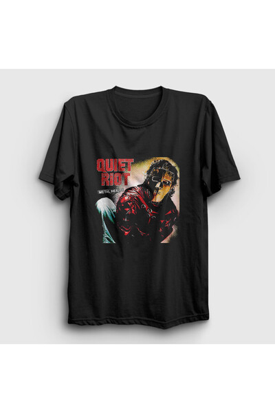 Presmono تي شيرت أسود معدني صحي هادئ للجنسين 573427tt