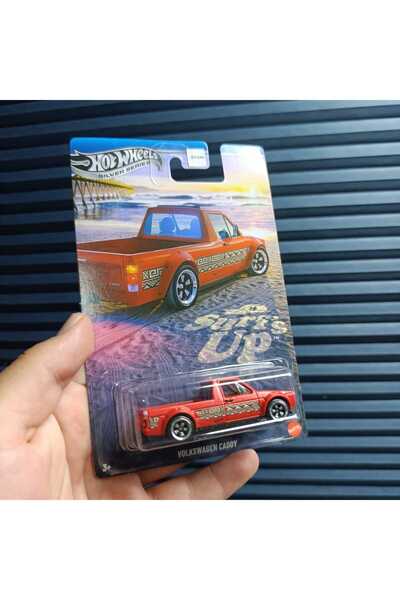 HOT WHEELS Volkswagen Caddy Surf's up Silver Series Long Card