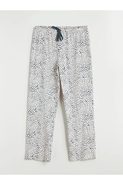LC Waikiki Sparkling Selections from Shining Store |   Patterned Women's Pajama Bottoms with Elastic Waistband