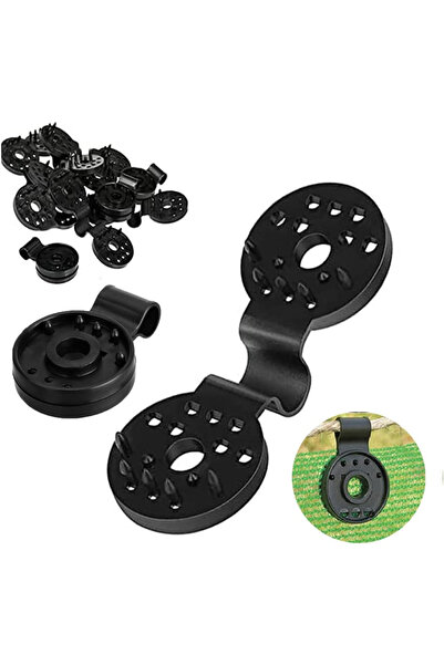 TUIBEIDAMAI Cleme din plastic pentru fixarea velelor de umbră 40x55mm, set de...