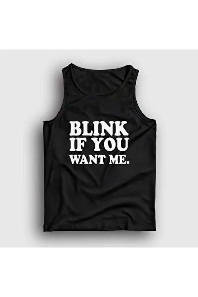 Presmono Unisex Black Blink if You Want Me Eastbound and down Tank Top 570873Tt