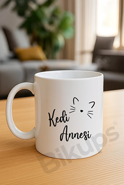 bikups Cat Mom Printed Mug
