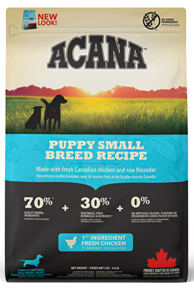 Orijen Acana Puppy Small Breed Tahılsız Tavuk ve Balıklı Küçük Irk Yavru Köpe...