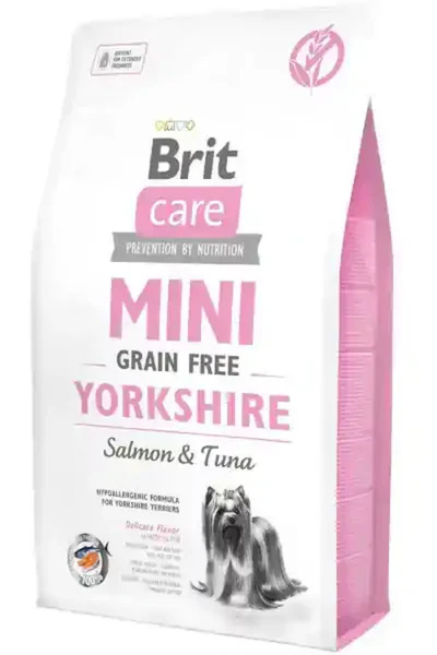 Brit Care Mini Yorkshire Tahılsız Somon ve Ton Balıklı Yetişkin Köpek Maması ...