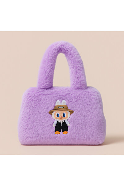 Pretty Yumuşak Peluş Kumaşlı Çocuk El Çantası