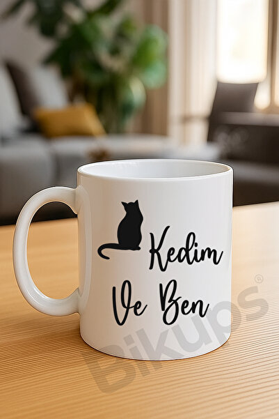 bikups My Cat and Me Printed Mug Cup -