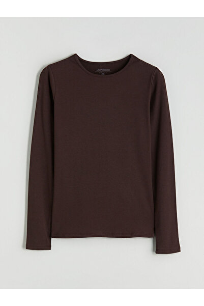 LC Waikiki اختيارات لامعة من متجر شاينينج ستور |   تي شيرت نسائي برقبة دائرية