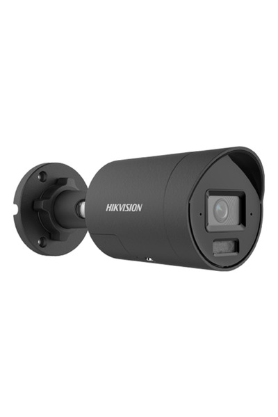 Hikvision IP Camera 4MP, 2.8mm lens, IR 40m, WL 40m ColorVu3, Audio, Alarm- DS-2CD2047G3-LI2UY-SL-2.8mm-BLACK