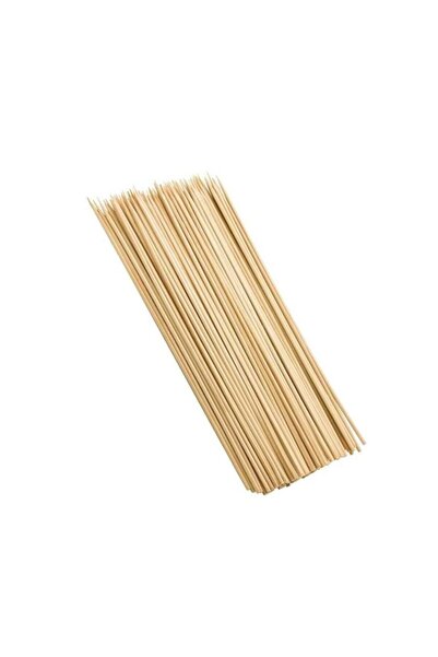 Cyberderm 100 Pieces Bamboo Garbage Skewer Stick 25 cm |   Disposable Barbecue, Barbecue, Grill and Presentation Stick