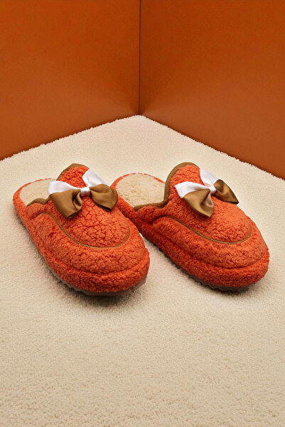 HFKY Vastag talpú téli papucs szalaggal. Szezonális női házi papucs