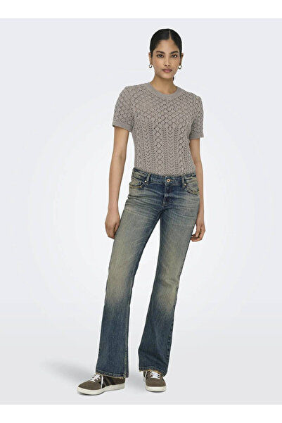 ONLY Onlsaga Lıfe Ls O-Neck Cc Knt Kadın Kazak 15339668