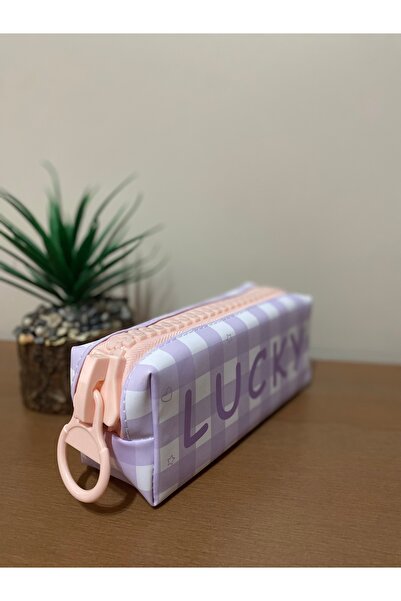 DYA TİCARET حامل أقلام لاكي بسحاب سميك