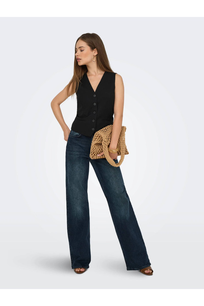 ONLY Onliris-Hattie Waistcoat Tlr Kadın Yelek 15331287