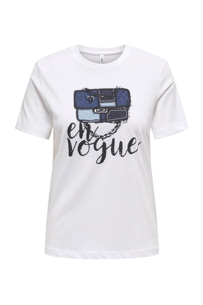 ONLY Onlemma Lıfe Reg S/S Lady Top Jrs Noos Жіноча футболка 15329752