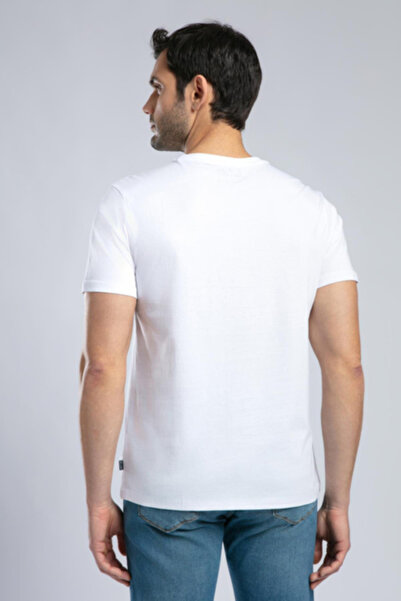 Lee Cooper Ανδρικό μπλουζάκι με λαιμόκοψη Londonlogo 252 LCM 242001