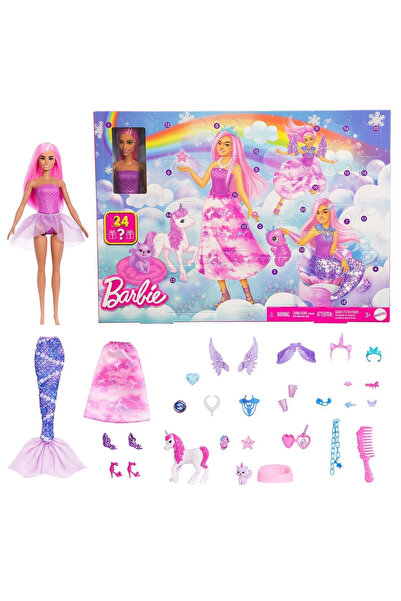 Genel Markalar Barbie Advent Calendar -Yılbaşı Özel Seti Genel Kullanım Ürünü