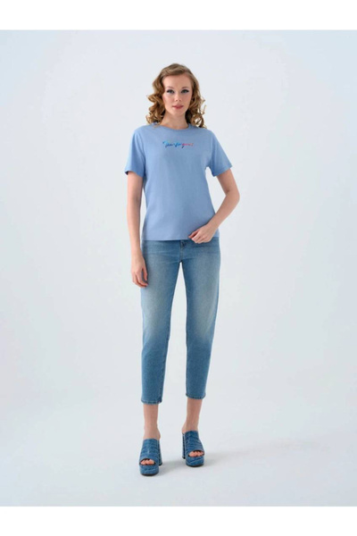 Loft Tricou de damă cu o formă obișnuită Lf2039154