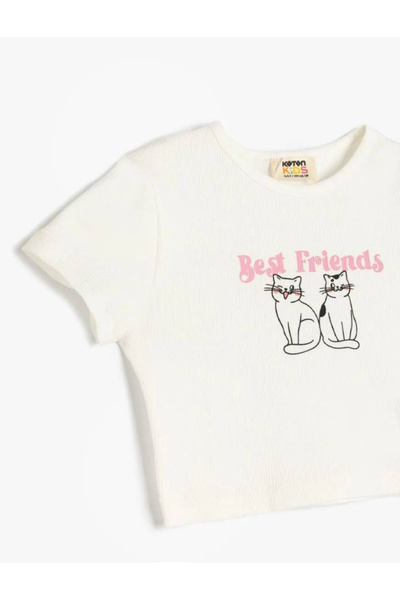 Koton Girl's T-Shirt 5Skg10094Ak