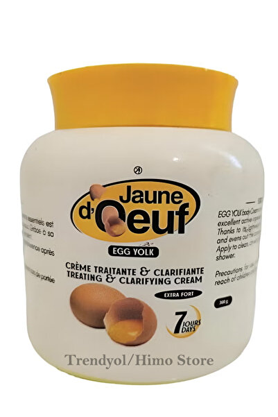 Jaune D’Oeuf كريم صفار البيض المُعالج والمُنقّي للبشرة 300 غرام - تركيبة تدوم...
