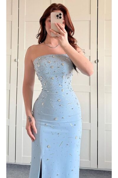 HOOR AL-YASMEEN Whispers of the Night evening dress, two colors