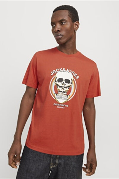 Jack & Jones Joranatomy majica sa lubanjom, kratki rukavi, okrugli izrez, muš...