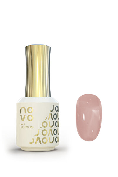 No-vo طلاء أظافر جيلي جل، طلاء أظافر شفاف، جل UV LED للاستخدام المنزلي 12 مل ...