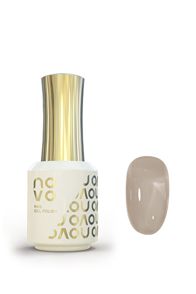 No-vo طلاء أظافر جيلي جل، طلاء أظافر شفاف، جل UV LED للاستخدام المنزلي 12 مل ...