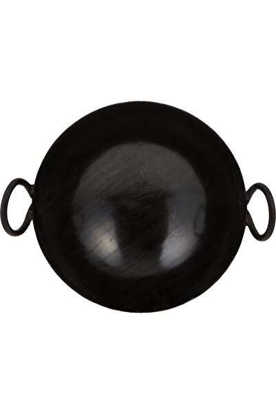 erorex Iron Wok (Kadai), Black, Ik0016