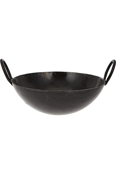 erorex Iron Wok (Kadai), Black, Ik0016