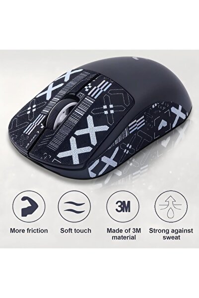 erorex شريط قبضة الماوس G Pro Wireless/G Pro X Superlight/2 مقطوع مسبقًا ومقاوم للعرق ومضاد للانزلاق واحترافي