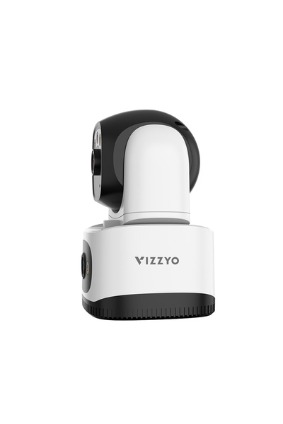 vizzyo Cameră WiFi Dual Home Defender, 8 MP, Acoperire Panoramică 360°, Viziune Nocturna, Detecție Mișcare