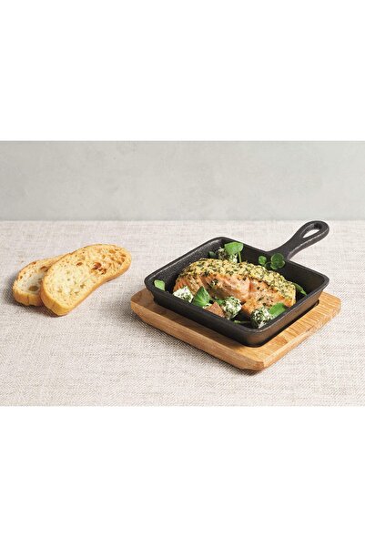 erorex Artfry18 Cast Iron Mini Frying Pan, 12.5X18X2Cm, Gift Boxed