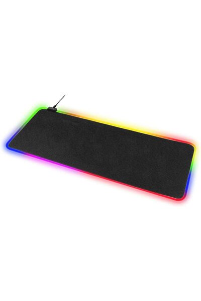 erorex Rgb Gaming Mouse Pad Led Light Keyboard Mat Colorful Computer Game Playing Mouse Pads Pc Laptop