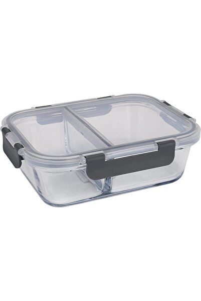 erorex Food Storage Container Rf9215 1000Ml Transparent Glass Food Container Reusable, Airtight Storage