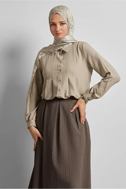 Alvina Shirt Collar Tunic 45496