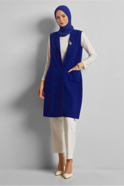 Alvina Brooch Detail Vest 44658