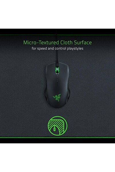 erorex حصيرة ماوس Goliathus Chroma للألعاب الناعمة ذات السطح القماشي الدقيق المحسَّن لجميع الحساسية