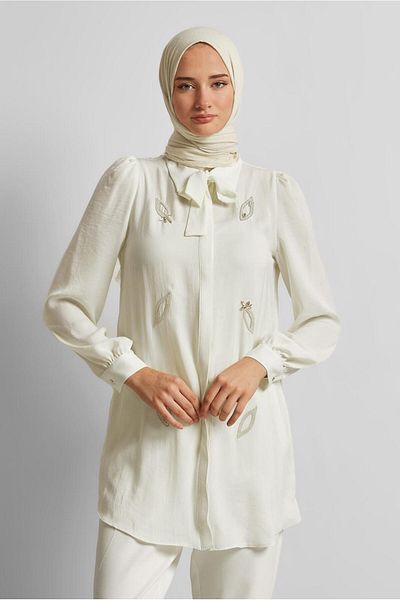 Alvina Tunic with Binding Details 45609