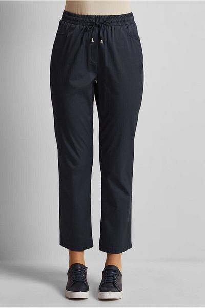 Alvina Belt Elastic Pants 70866