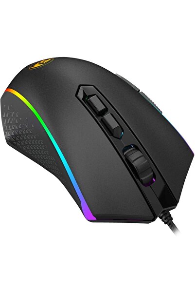 erorex ماوس ألعاب M710 Memeanlion RGB بدقة 10000 نقطة في البوصة و8 أزرار قابلة للبرمجة