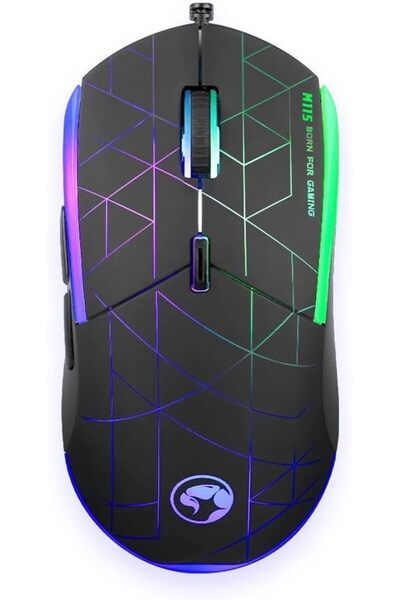 erorex Scorpion M115 4000 Dpi Gaming Mouse With 7 Color Backlights