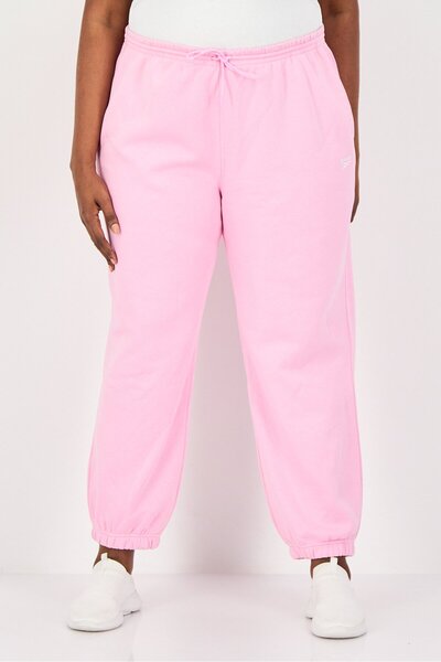 Reebok Women Plus Size Outdoor Jogger Pants, Pink
