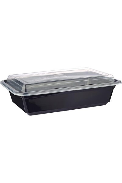 erorex Black Base Rectangular 38Oz With Lid 8+2 Free