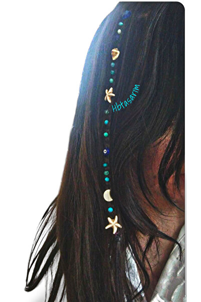 hbtasarim Tinsel Hair Bead Hair Rope Hair Accessory