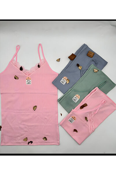 Butik قميص داخلي بحزام من الحبال (أزرق)