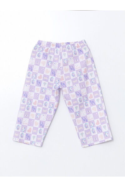 LC Waikiki Girl's Pajama Bottom with Elastic Waist