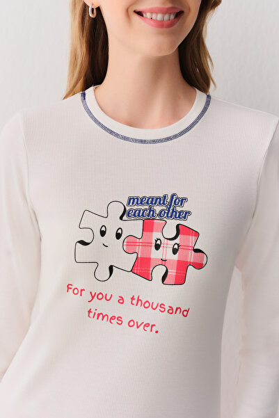 SUWEN Friends Pijama Takımı