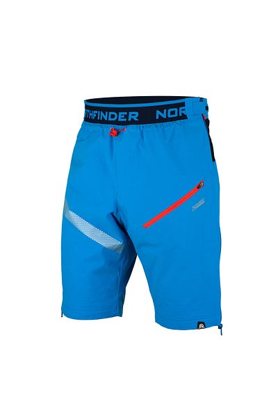 NORTHFINDER Men's shorts ski touring insulated Polartec® Alpha direct KOSIARE 1 L blue